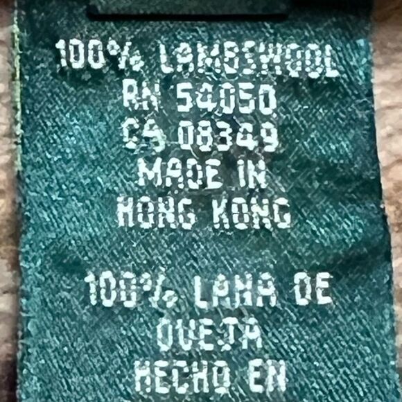 Lauren by Ralph Lauren Lambswool Nordic Fair Isle V Neck Sweater Sz Womens L - Picture 5 of 5